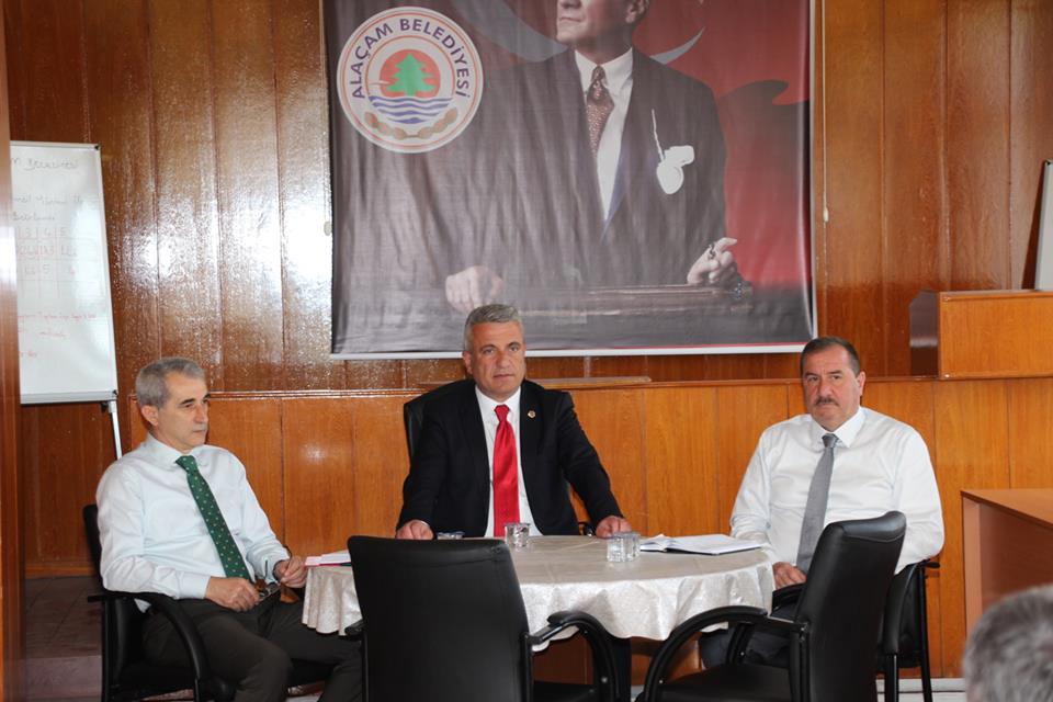 ALAÇAM KADIN MESLEKİ EĞİTİM MERKEZİNİN FAALİYETLERİ HAKKINDA İSTİŞARE TOPLANTISI YAPILDI.